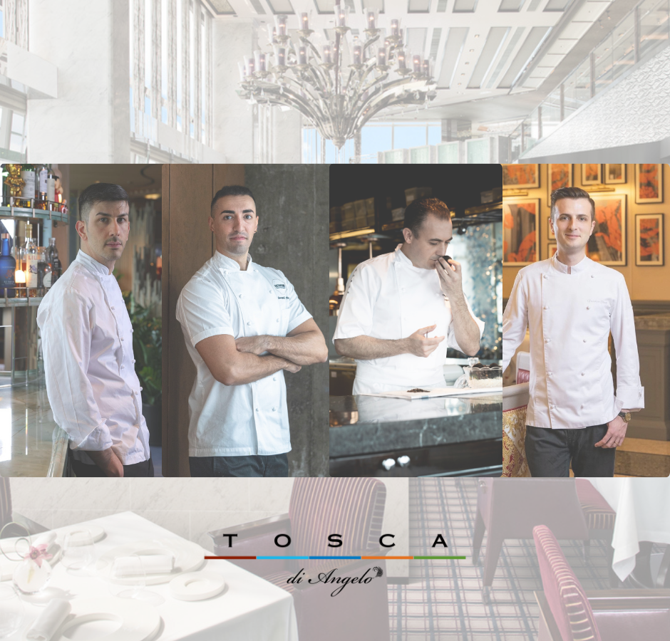Tosca di Angelo |  "Four Chefs, One Passion"  8-Hands Michelin Dinner Experience