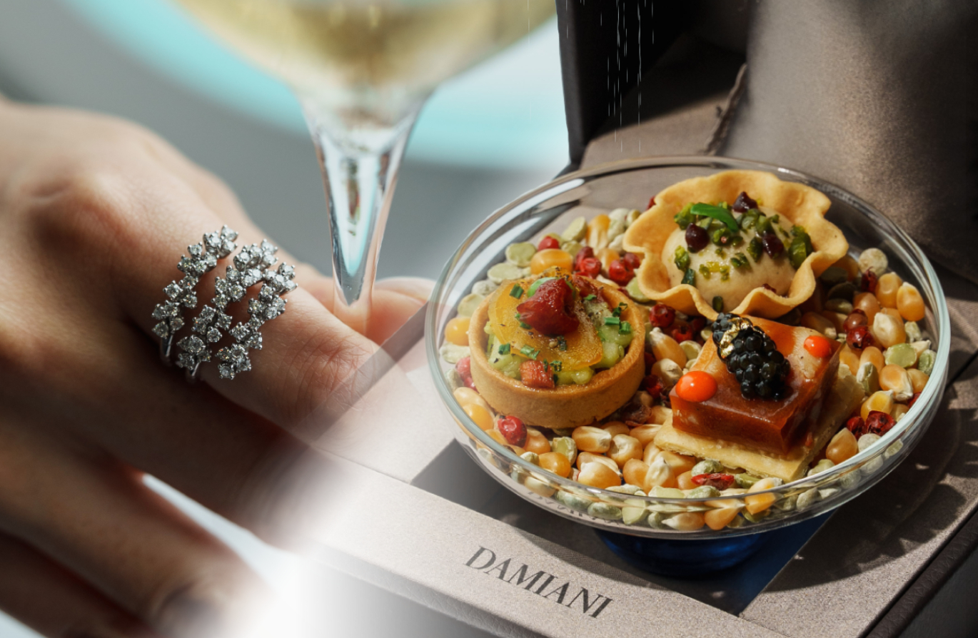 【Tosca di Angelo x Damiani】Lunch and Dinner Tasting Experience
