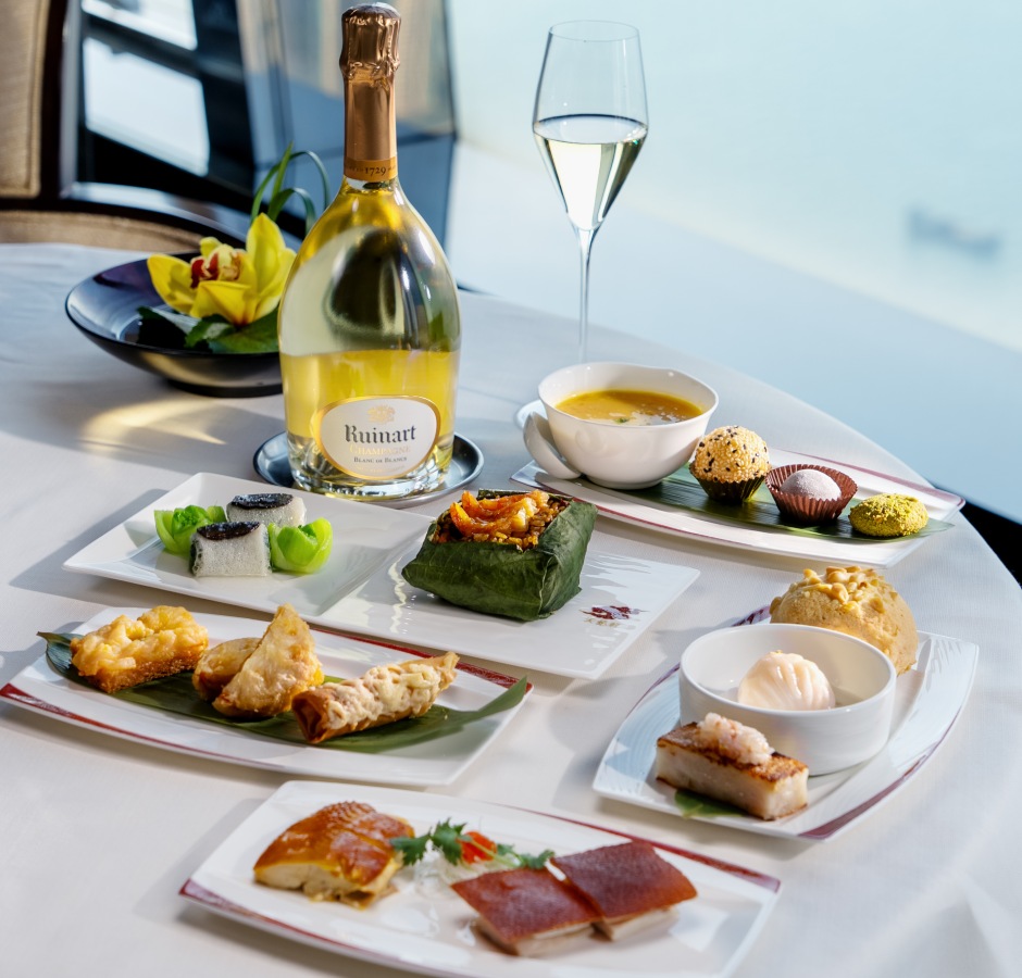 Tin Lung Heen Champagne Glow · Michelin Journey Lunch 