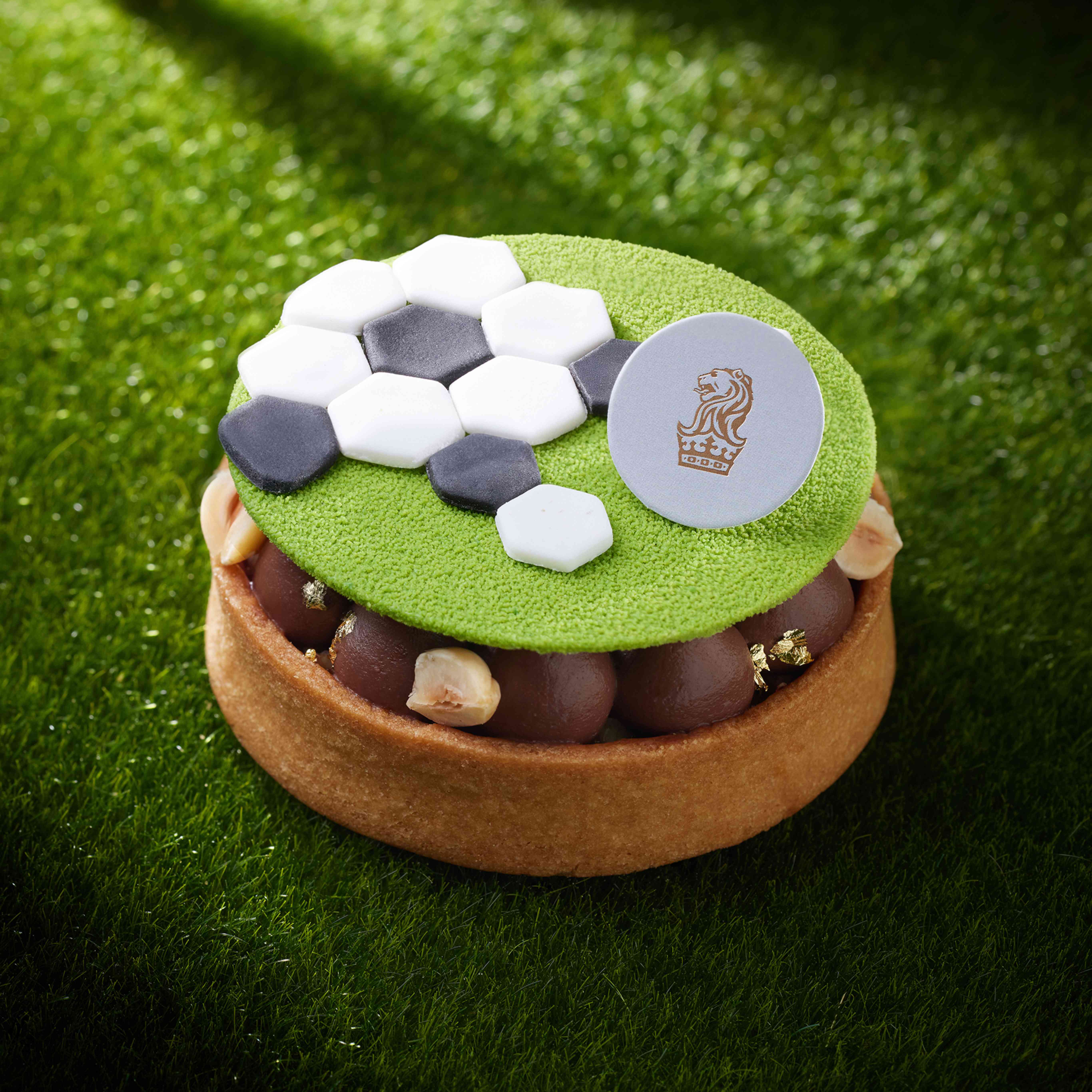 The Champion’s Crunch – 80% Ghana Chocolate Pecan Tart