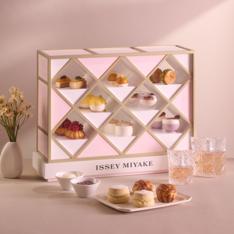 Café 103 x Issey Miyake 「光韻花綻」下午茶