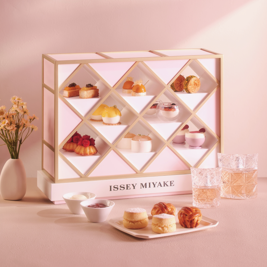 Café 103 x Issey Miyake Lumière Blossom Afternoon Tea